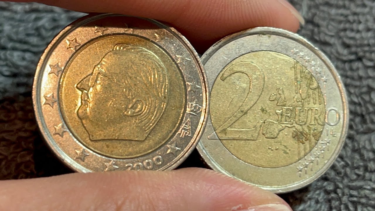 2 euron kolikko, joka löydettiin rahapajasta: joidenkin harvinaisten kolikoiden arvo voi olla jopa 3300 euroa, joten muista tarkistaa taskusi.