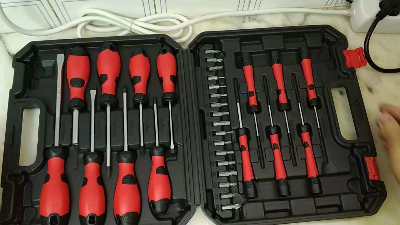 Tänään, 30. joulukuuta, tarvittava ruuvimeisseli- ja teräsarja on saatavilla Lidl-myymälöissä alle 18 euron hintaan.