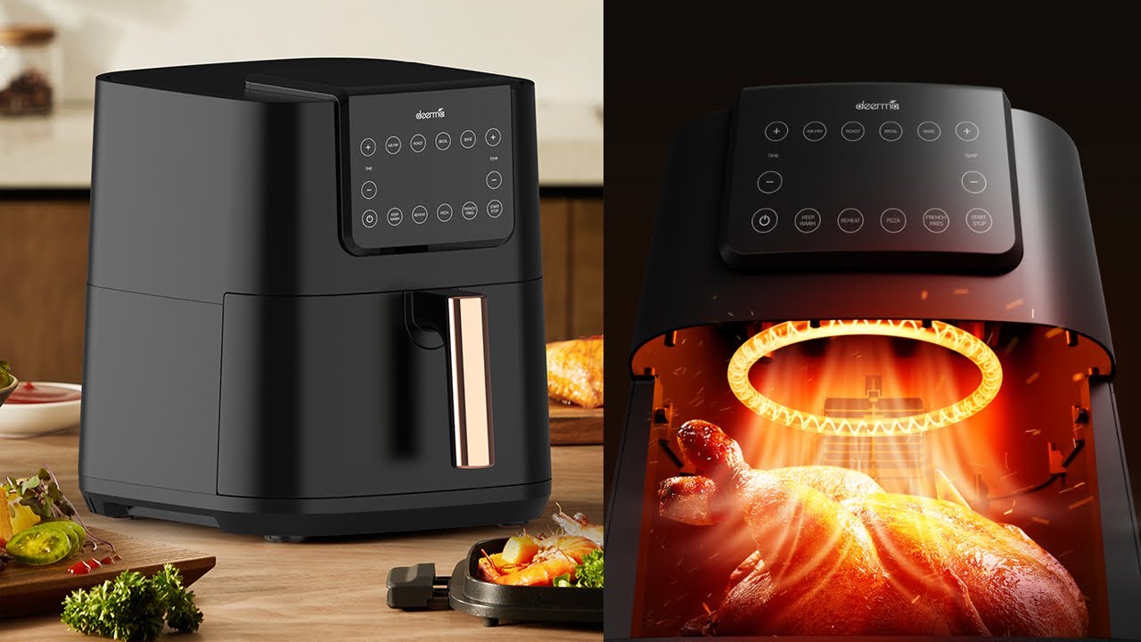 Lidl on tuonut markkinoille markkinoiden toimivimman ilmakeittimen, jossa on grillaus- ja savustustoiminnot: valmista ruokaa nopeasti ja terveellisesti.