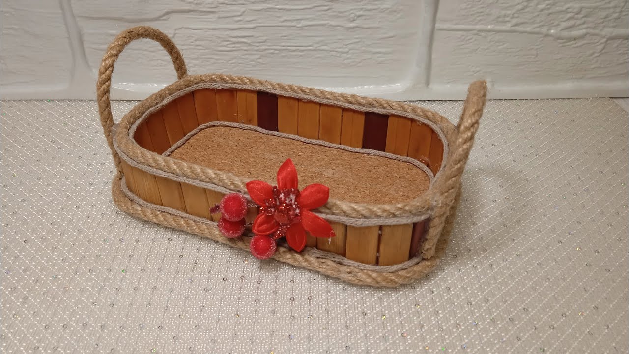 Tee pahvista kaunis leipäkori koristamaan pöytääsi.