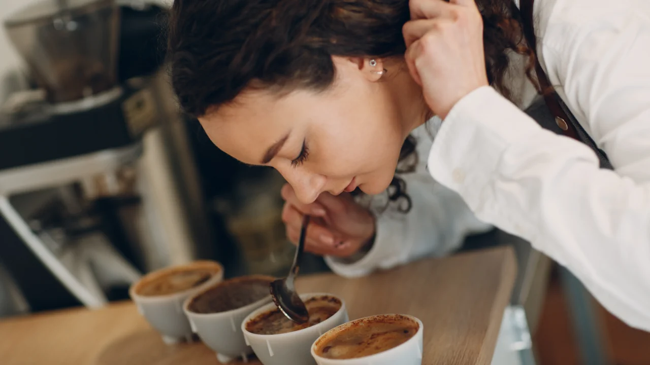 He testasivat kahvia. Voittaja-lajike myydään tässä maassa.