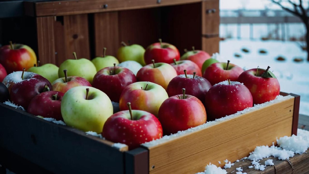 Miksi omenat tulisi säilyttää varastossa perunoiden vieressä?