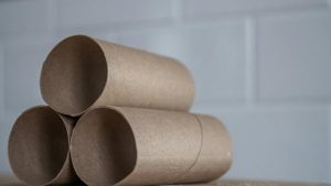 Kierrätys: Säilytä tyhjät wc-paperirullien kartonkiputket ja muokkaa niistä biohajoavia ruukkuja kasveille.