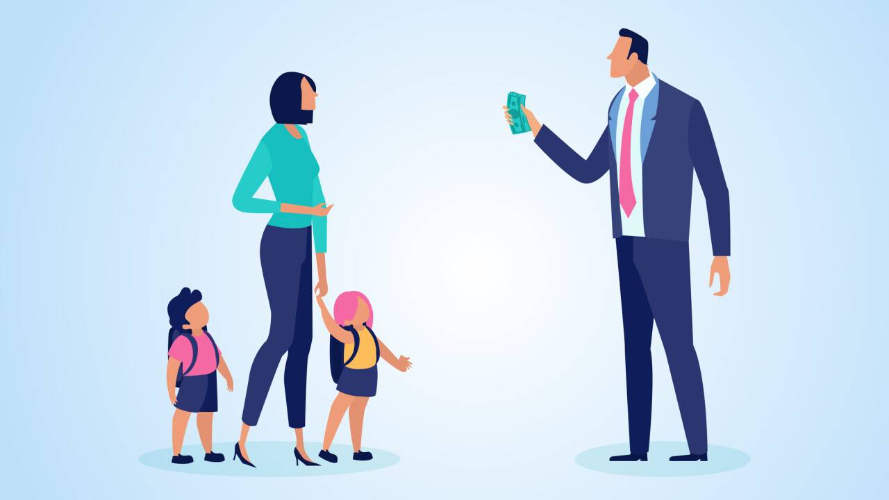 Lopetetaan elatusavun maksamatta jättäminen: valtio soveltaa ankarampia rangaistuksia elatusavun maksamatta jättäneisiin.