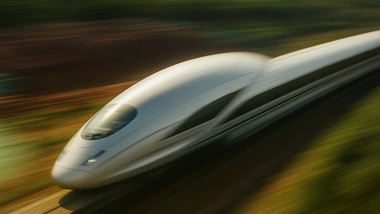 Nopeampi kuin lentokone: lanseerattu juna, joka voi saavuttaa jopa 1000 km/h nopeuden ja kulkea Buenos Airesista Brasiliaan 60 minuutissa.