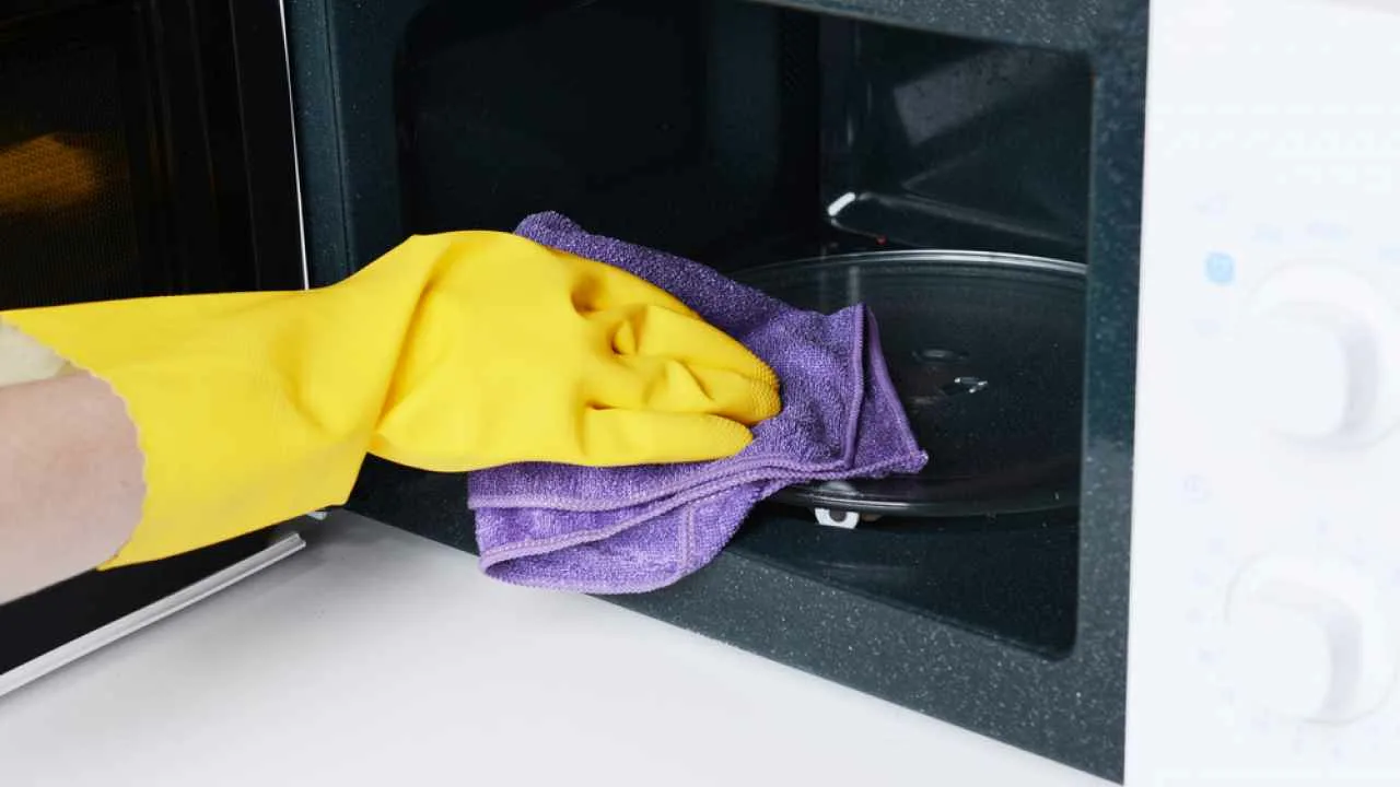 Mikroaaltouunin sisäosan puhdistaminen etikalla: mitä se on ja miksi se on suositeltavaa.