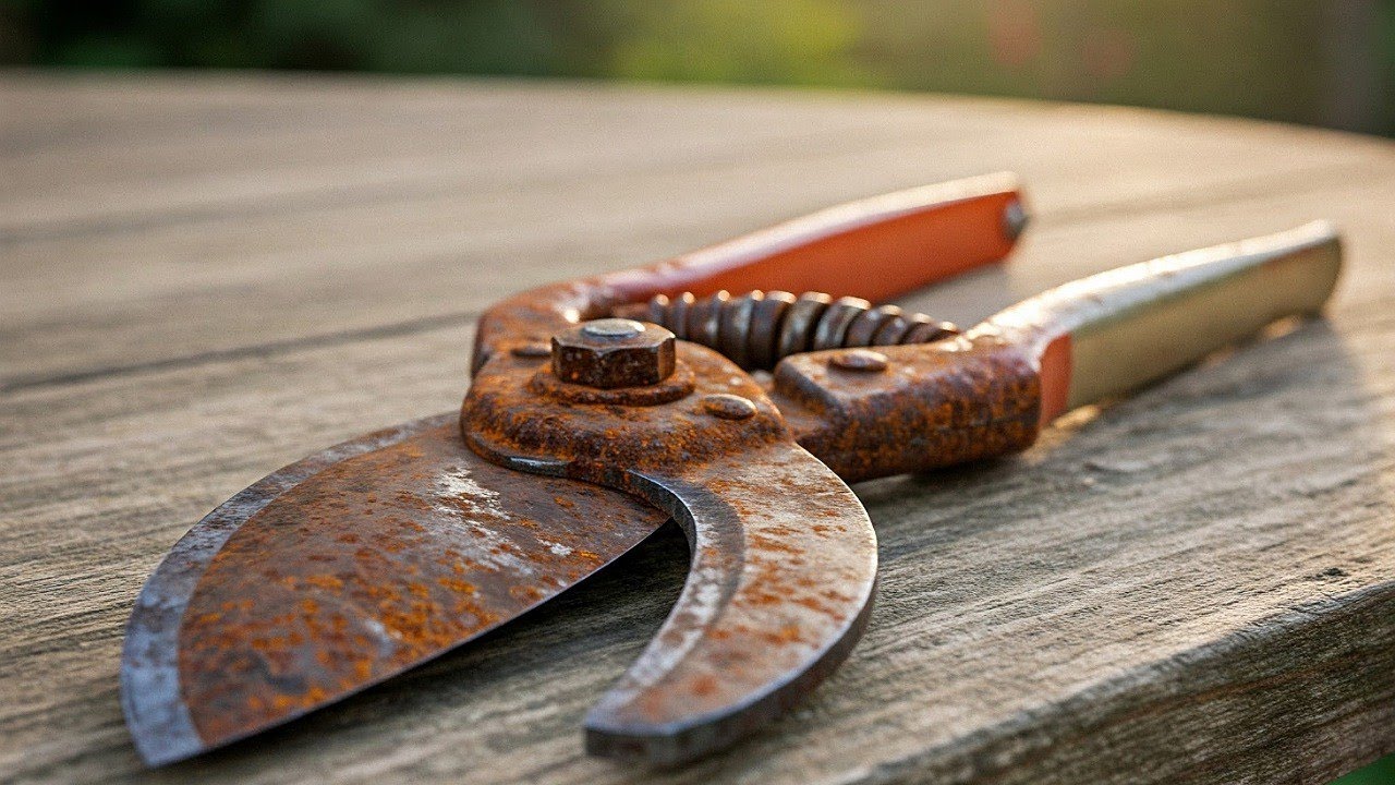 Ilman etikkaa ja ruokasoodaa: helppo tapa poistaa ruoste mistä tahansa pinnasta.