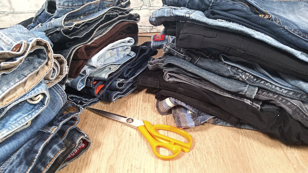 Mitä tehdä repeytyneille farkuille: 3 helppoa tapaa käyttää niitä uudelleen ilman ompelua.