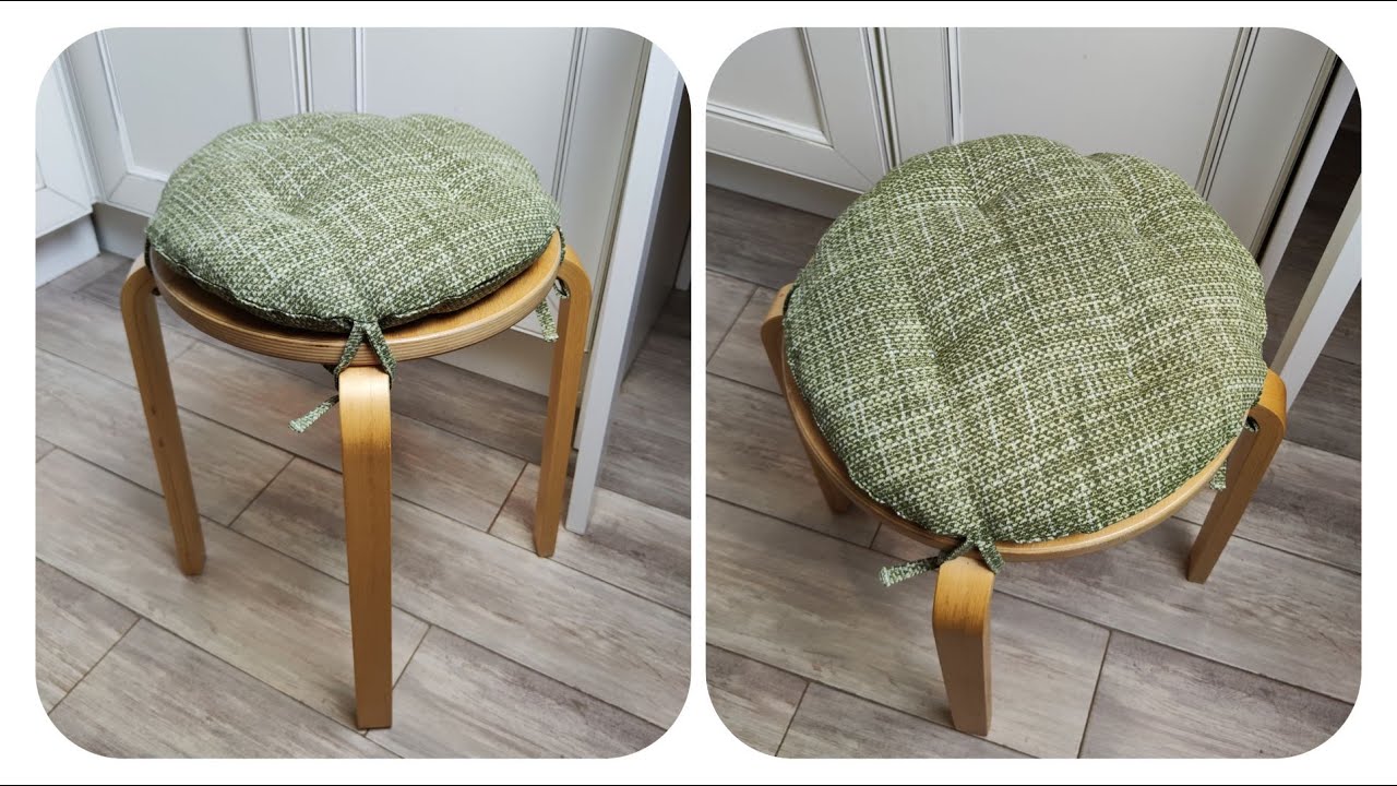 Ompelu kotona: kuinka ommella tuolien tyynyt