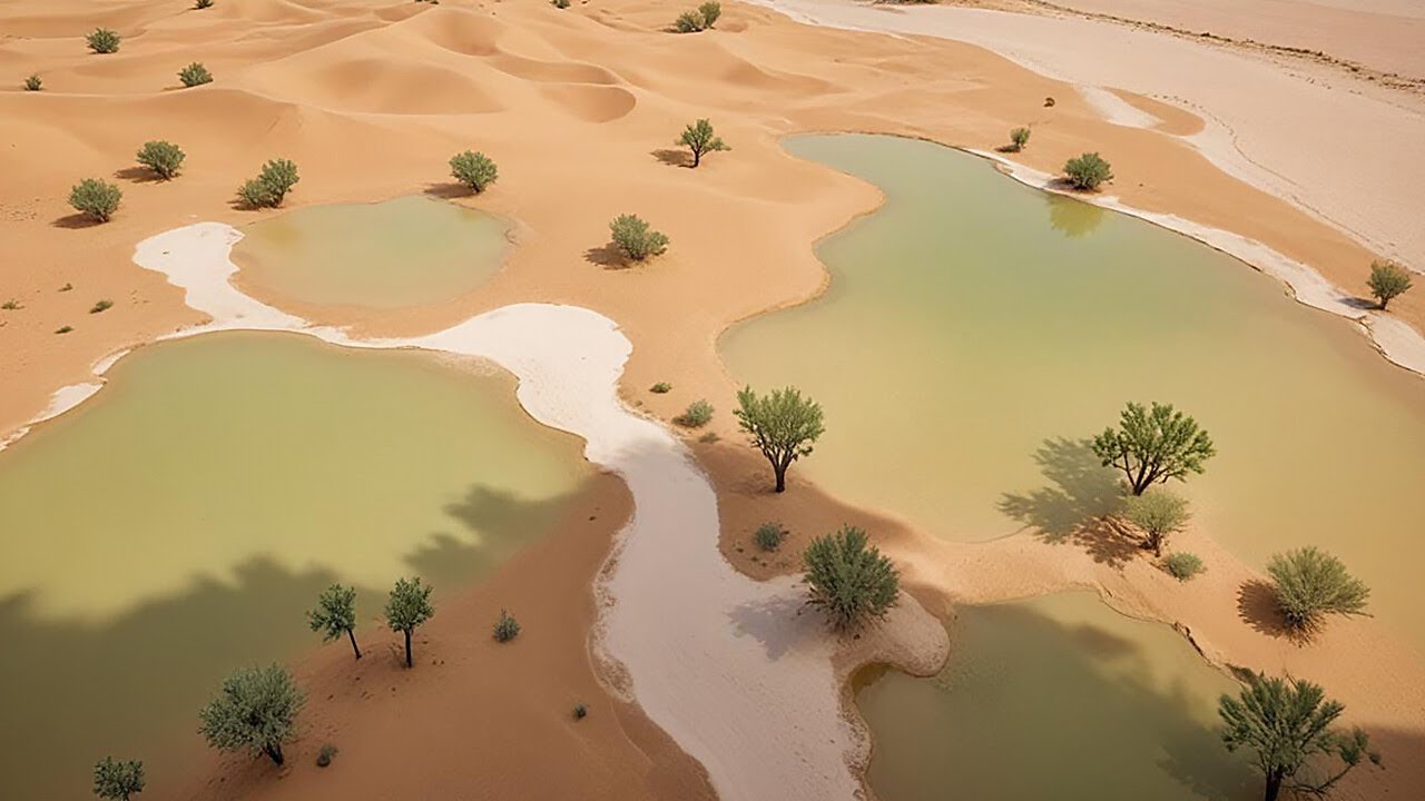 He keräävät sumua Saharan autiomaassa ja tuottavat tuhansia litroja vettä ilman sadetta.