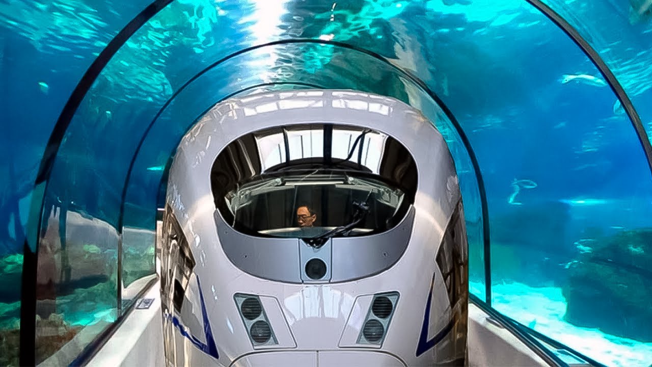 He rakentavat maailman pisintä suurnopeusjunaa, joka kulkee meren alla ja yhdistää kaksi mannerta muutamassa minuutissa.