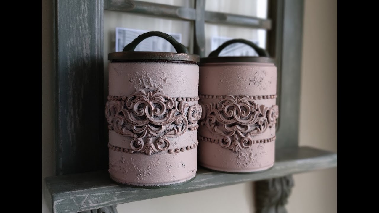 3 helppoa ja kaunista tapaa kierrättää kahvipurkkeja kodin sisustuksessa.